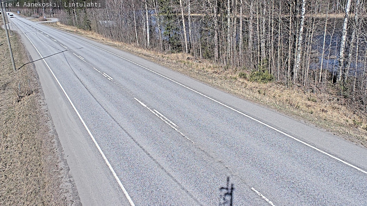 Weather Camera Image Road 4 Äänekoski, Lintulahti, Äänekoski, Keski-Suomi