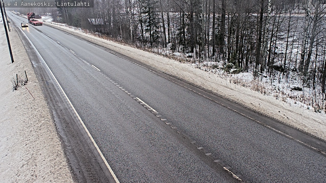 Weather Camera Image Väg 4 Äänekoski, Lintulahti, Äänekoski, Keski-Suomi
