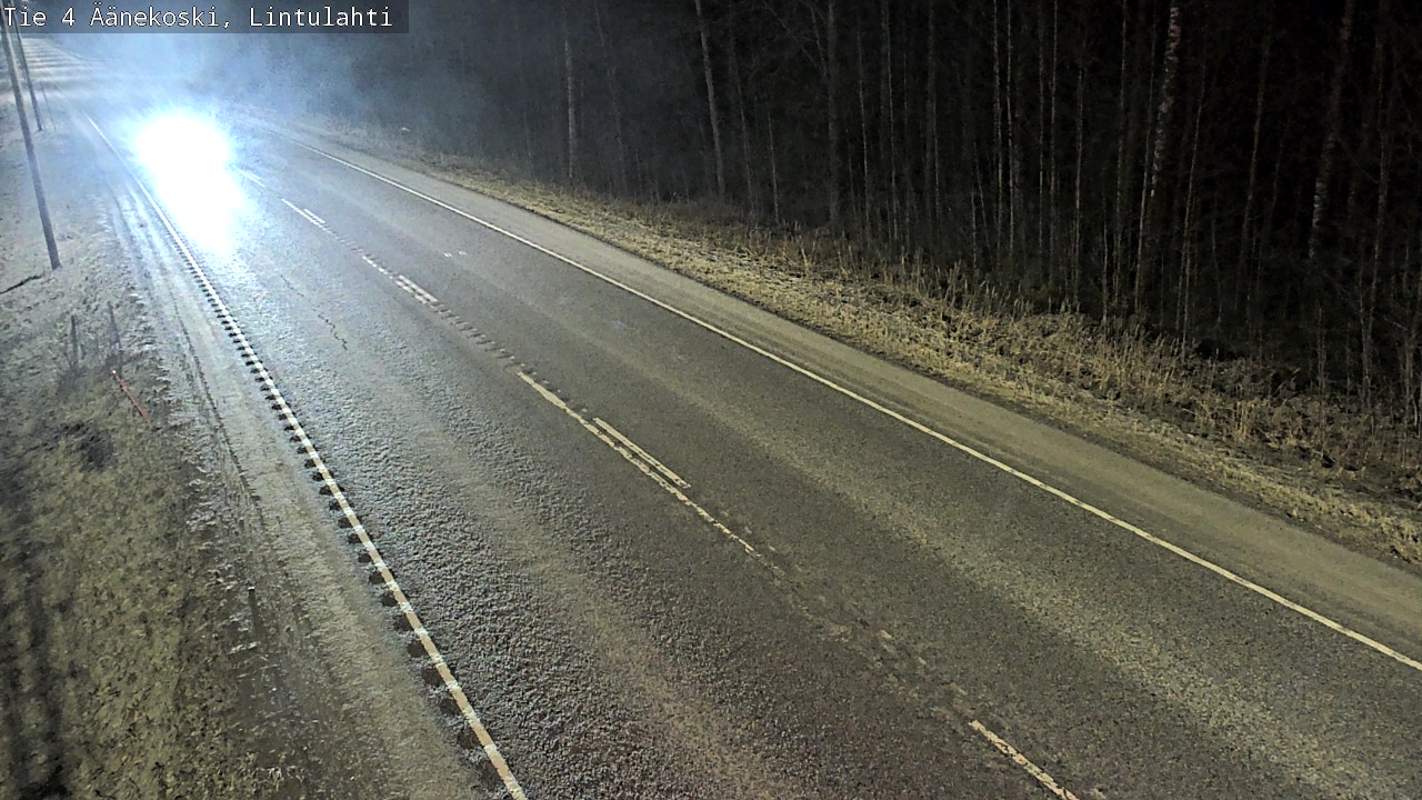 Weather Camera Image Road 4 Äänekoski, Lintulahti, Äänekoski, Keski-Suomi