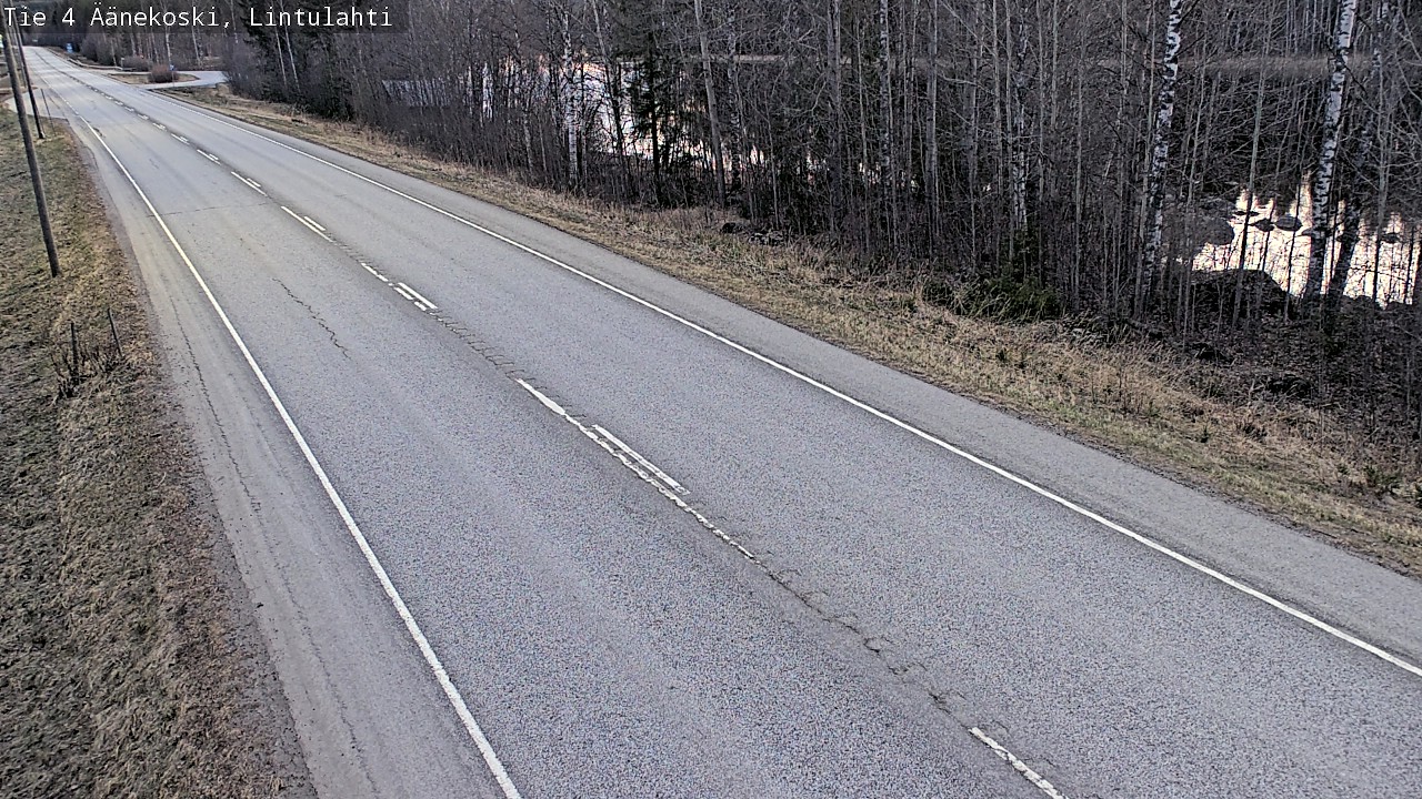 Weather Camera Image Road 4 Äänekoski, Lintulahti, Äänekoski, Keski-Suomi
