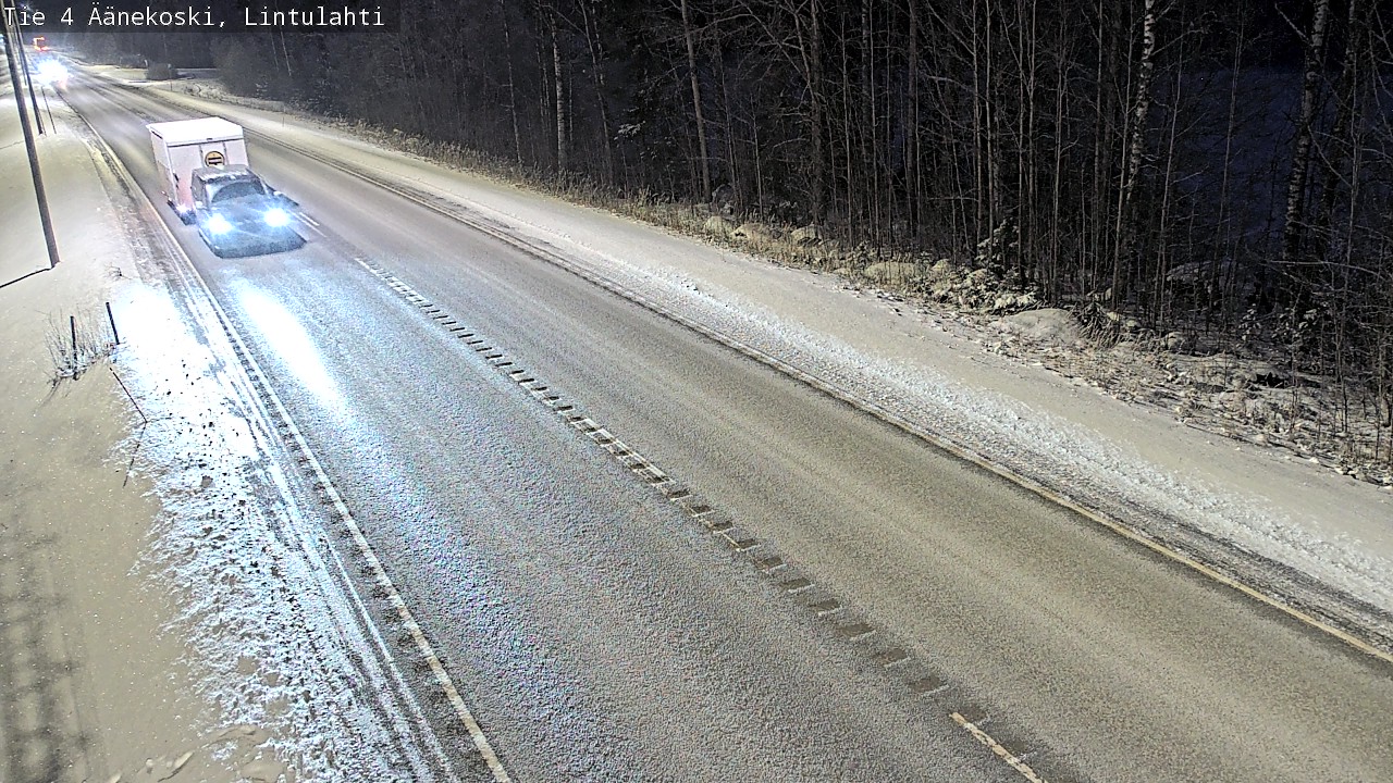 Weather Camera Image Road 4 Äänekoski, Lintulahti, Äänekoski, Keski-Suomi