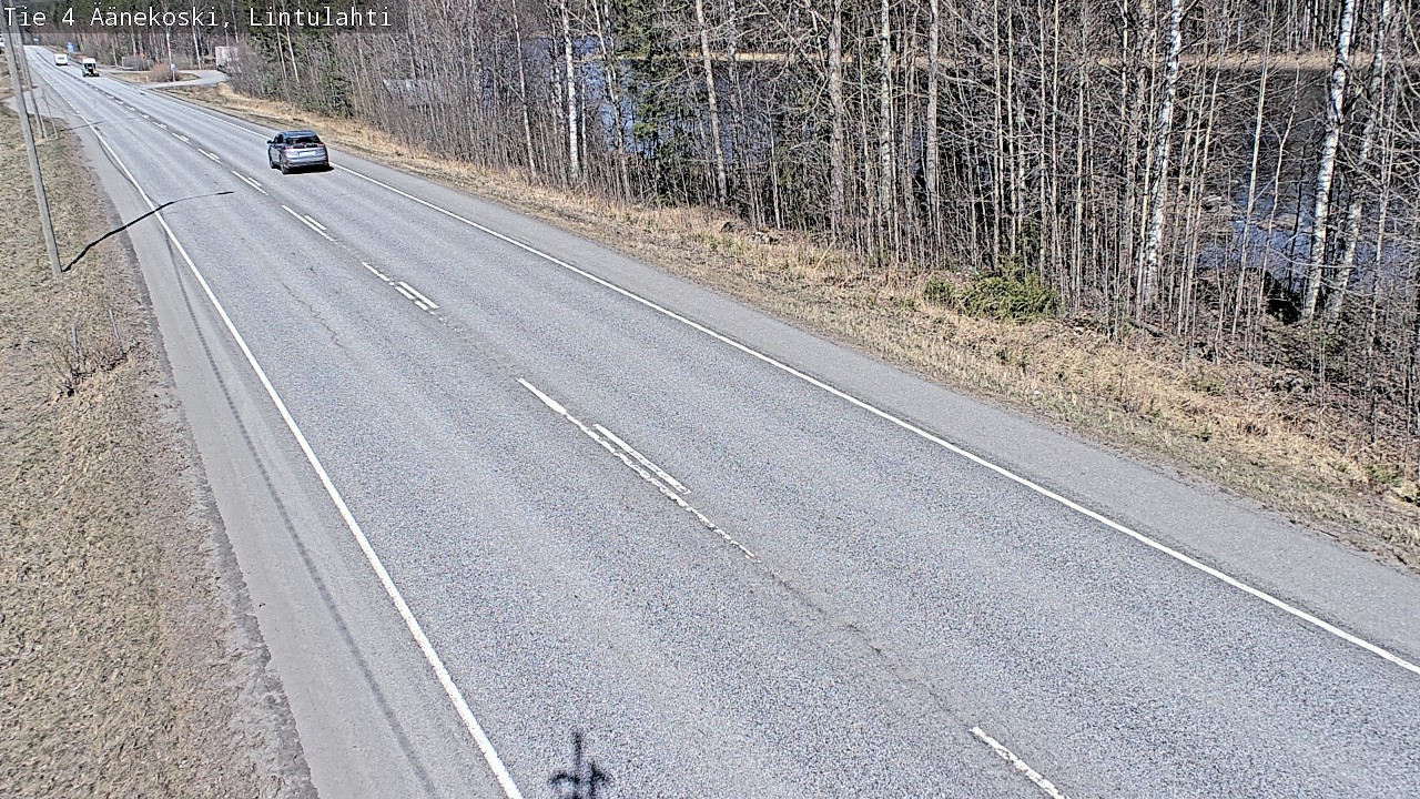 Weather Camera Image Road 4 Äänekoski, Lintulahti, Äänekoski, Keski-Suomi