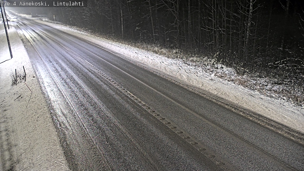 Weather Camera Image Väg 4 Äänekoski, Lintulahti, Äänekoski, Keski-Suomi