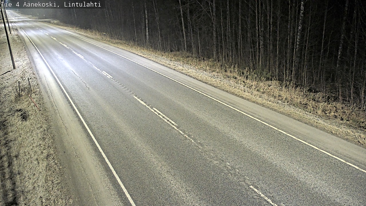 Weather Camera Image Road 4 Äänekoski, Lintulahti, Äänekoski, Keski-Suomi