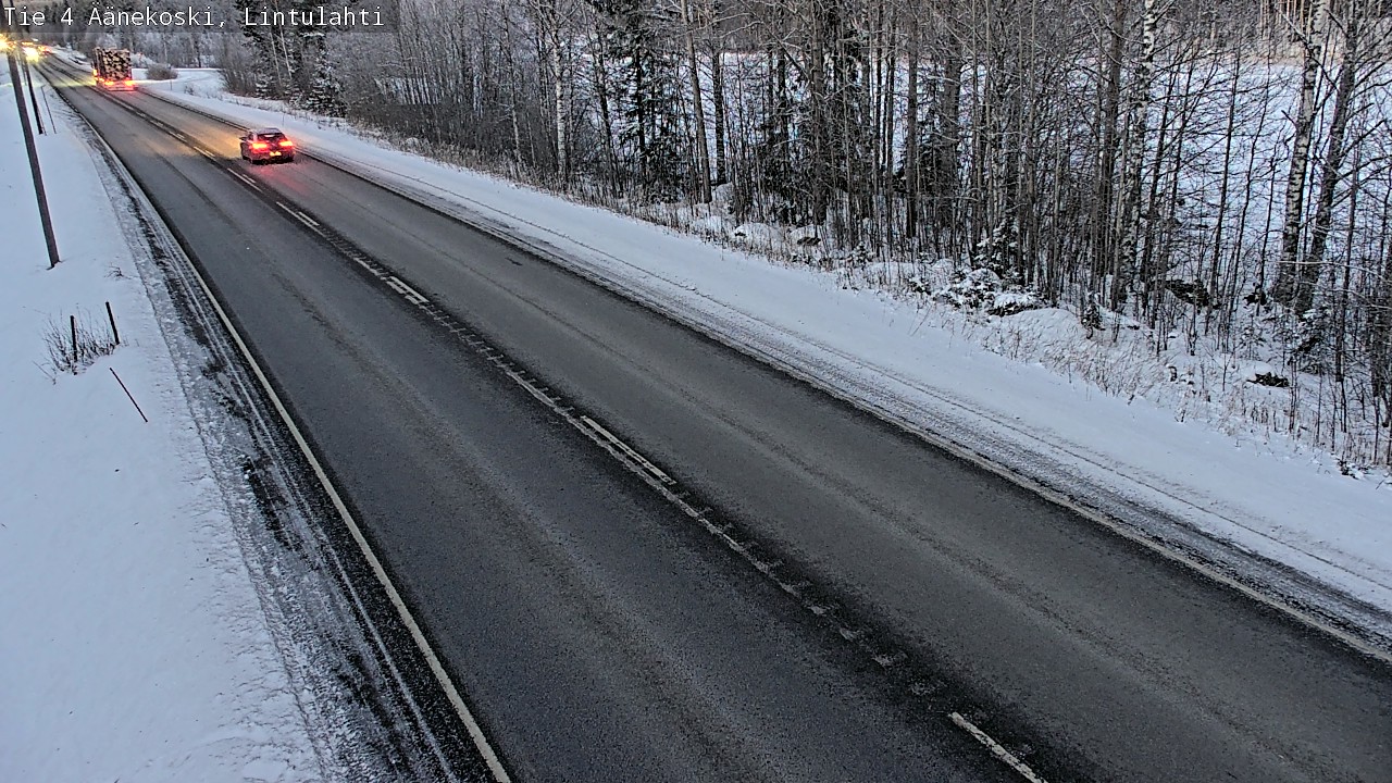 Weather Camera Image Road 4 Äänekoski, Lintulahti, Äänekoski, Keski-Suomi