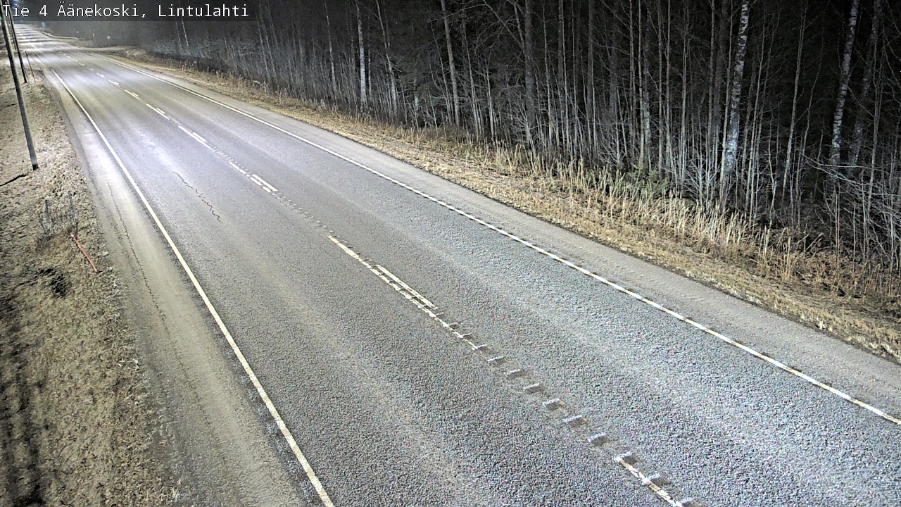 Weather Camera Image Road 4 Äänekoski, Lintulahti, Äänekoski, Keski-Suomi