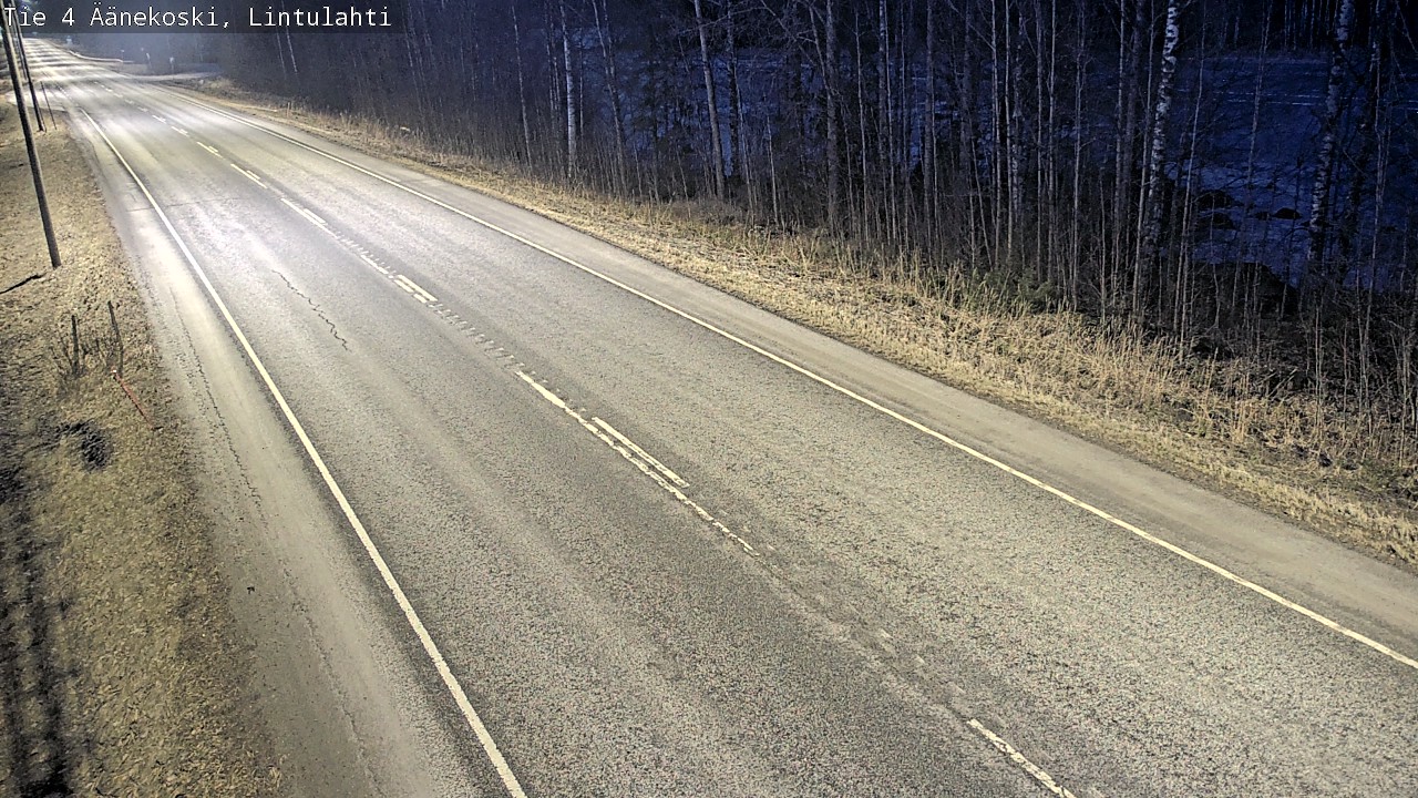 Weather Camera Image Väg 4 Äänekoski, Lintulahti, Äänekoski, Keski-Suomi