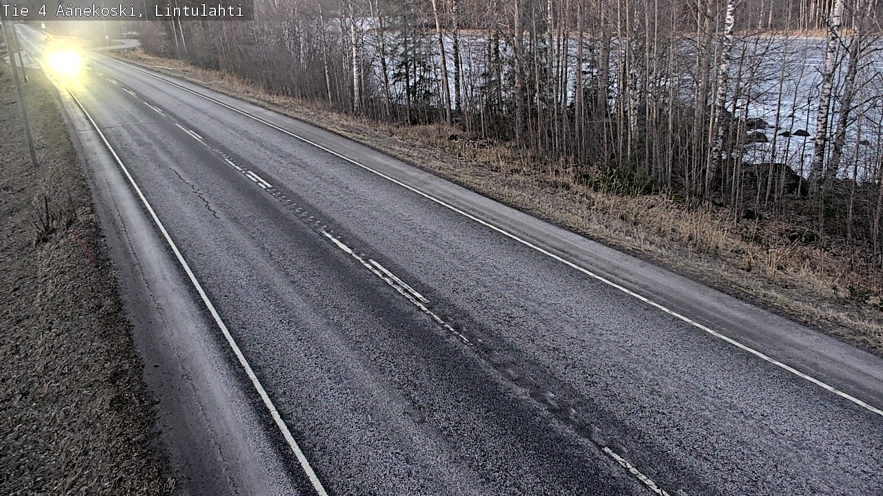 Weather Camera Image Väg 4 Äänekoski, Lintulahti, Äänekoski, Keski-Suomi