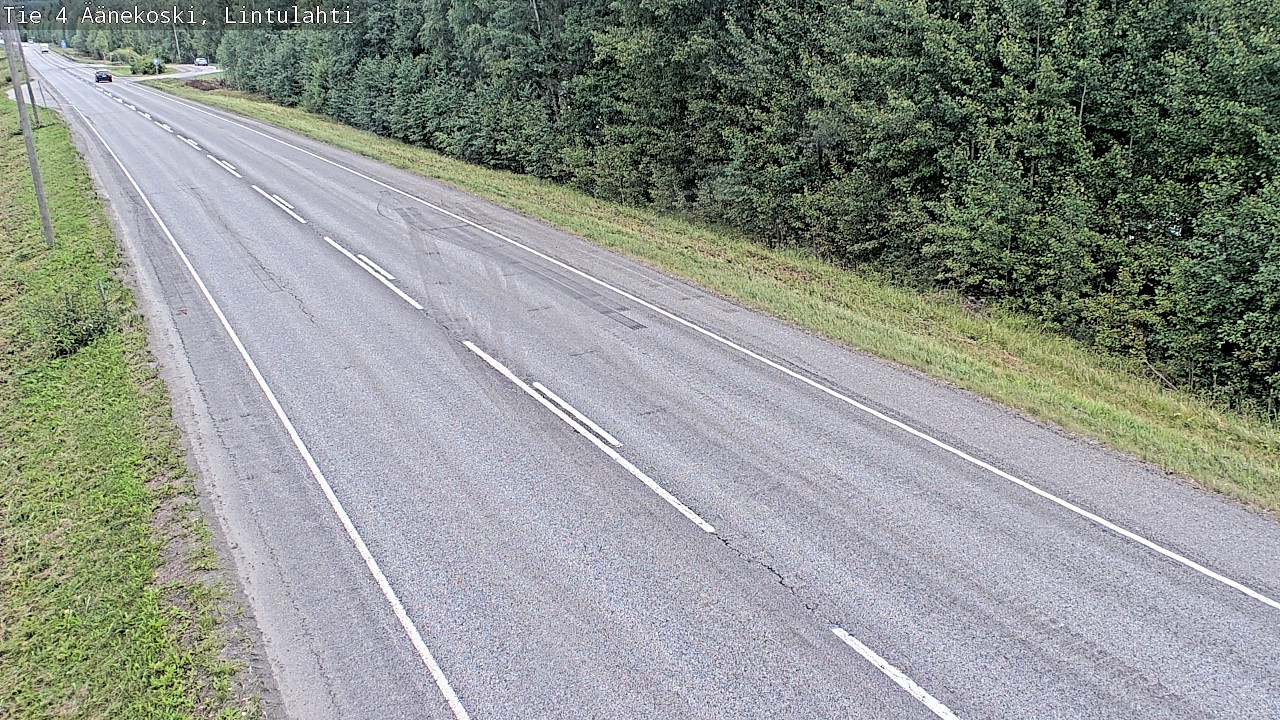 Weather Camera Image Road 4 Äänekoski, Lintulahti, Äänekoski, Keski-Suomi