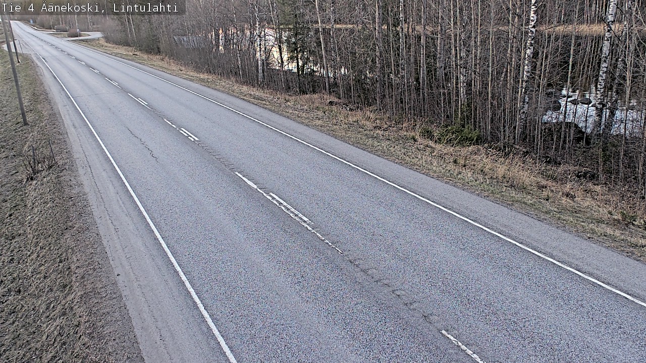Weather Camera Image Road 4 Äänekoski, Lintulahti, Äänekoski, Keski-Suomi