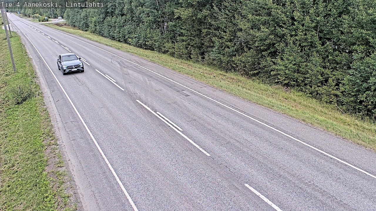 Weather Camera Image Road 4 Äänekoski, Lintulahti, Äänekoski, Keski-Suomi