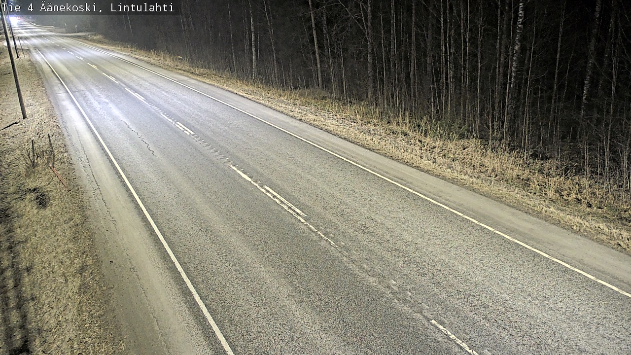 Weather Camera Image Road 4 Äänekoski, Lintulahti, Äänekoski, Keski-Suomi