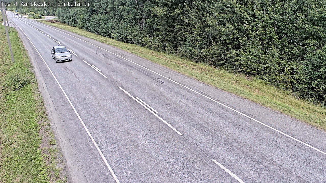 Weather Camera Image Road 4 Äänekoski, Lintulahti, Äänekoski, Keski-Suomi