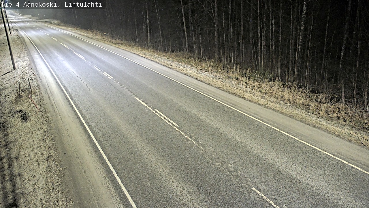 Weather Camera Image Road 4 Äänekoski, Lintulahti, Äänekoski, Keski-Suomi