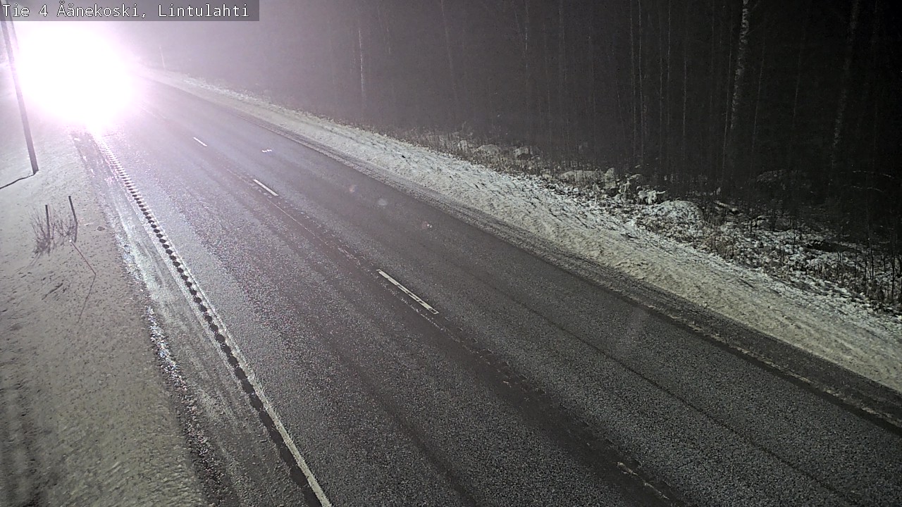 Weather Camera Image Väg 4 Äänekoski, Lintulahti, Äänekoski, Keski-Suomi