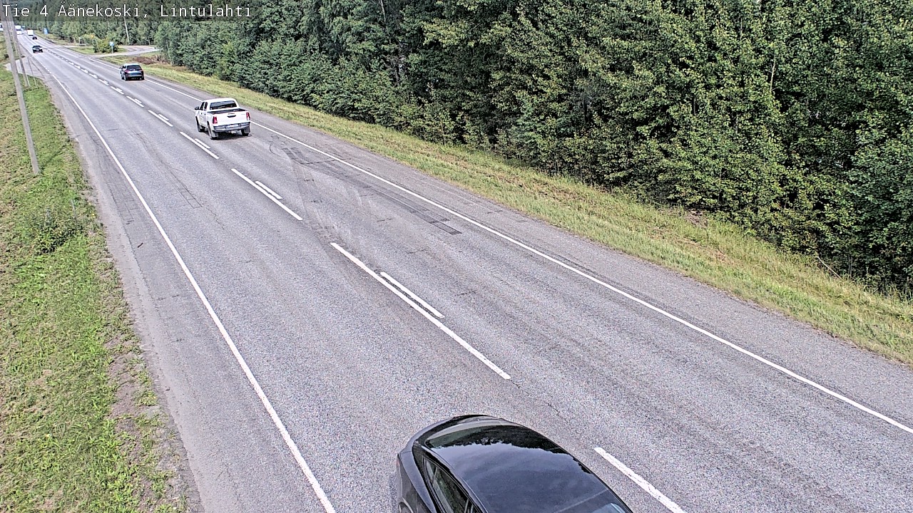 Weather Camera Image Road 4 Äänekoski, Lintulahti, Äänekoski, Keski-Suomi