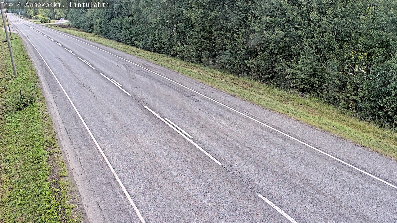 Weather Camera Image Road 4 Äänekoski, Lintulahti, Äänekoski, Keski-Suomi