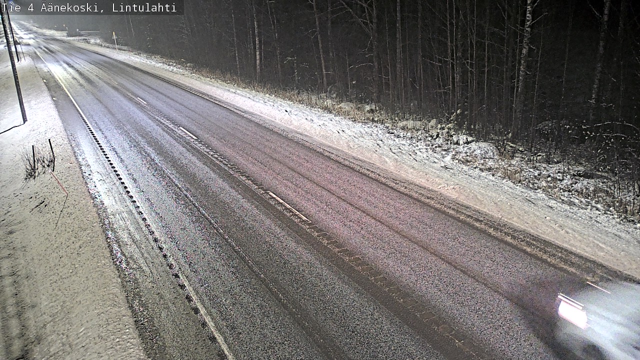 Weather Camera Image Väg 4 Äänekoski, Lintulahti, Äänekoski, Keski-Suomi