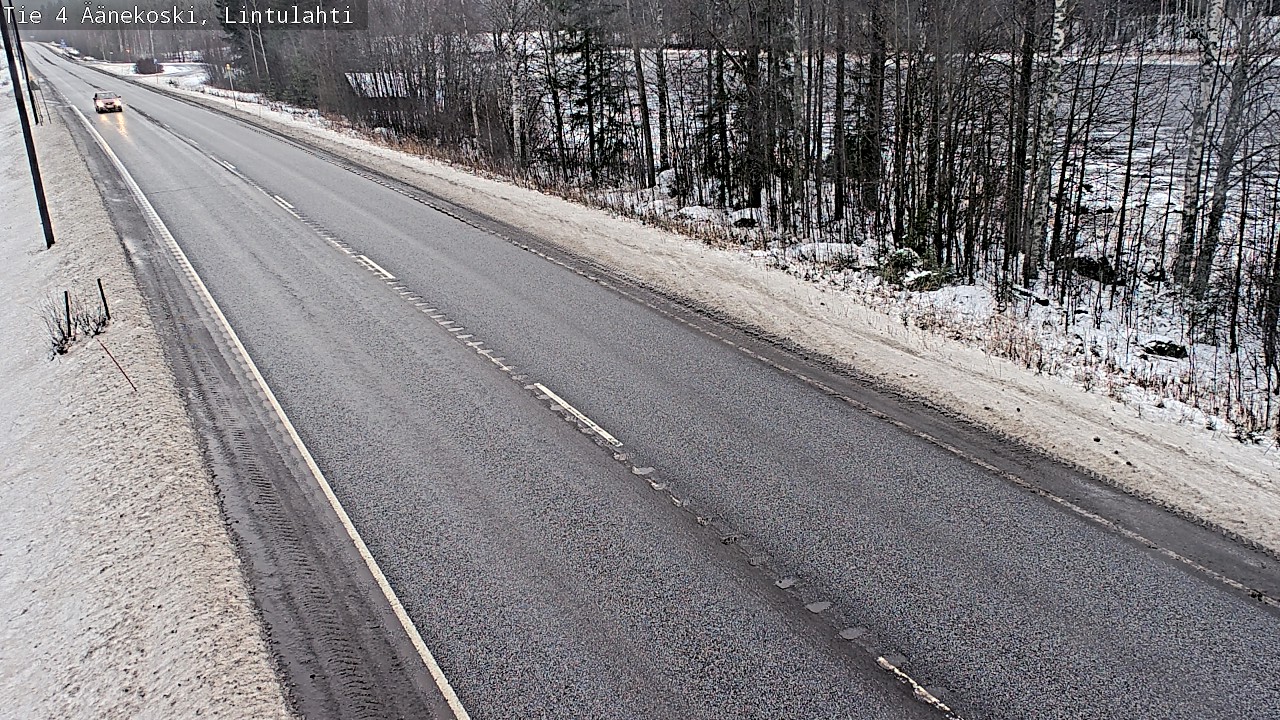 Weather Camera Image Väg 4 Äänekoski, Lintulahti, Äänekoski, Keski-Suomi