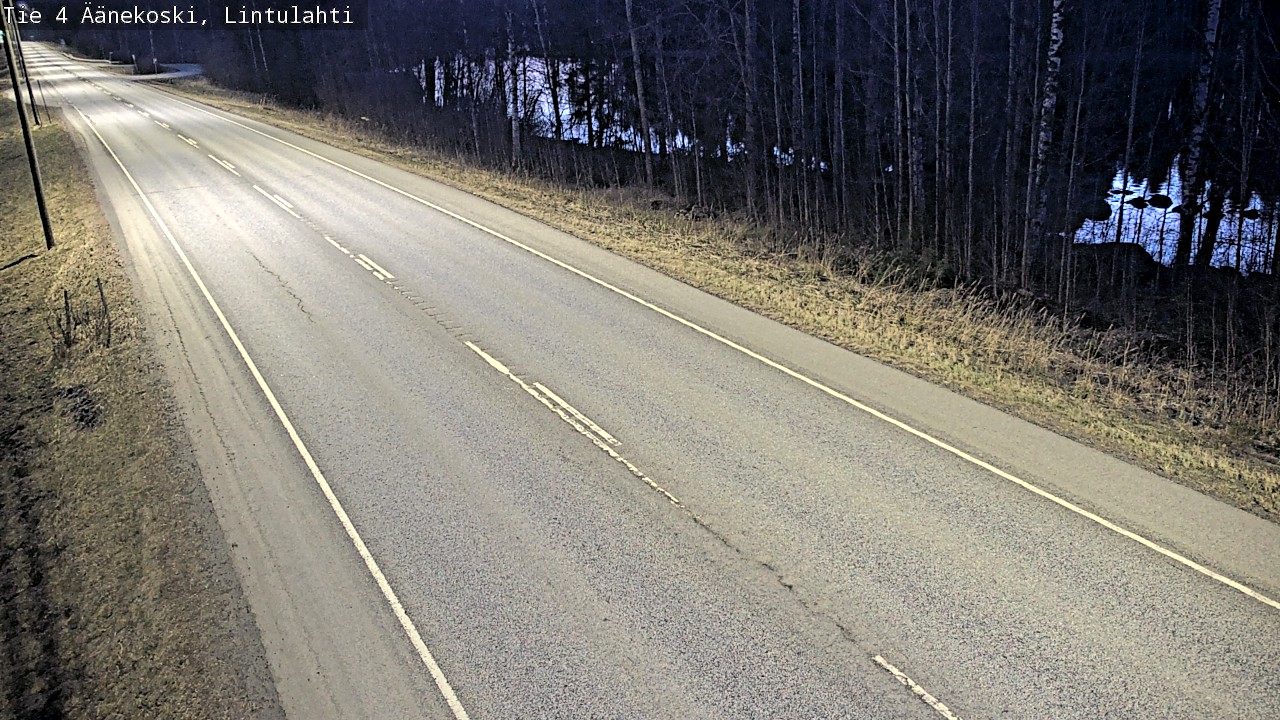 Weather Camera Image Road 4 Äänekoski, Lintulahti, Äänekoski, Keski-Suomi