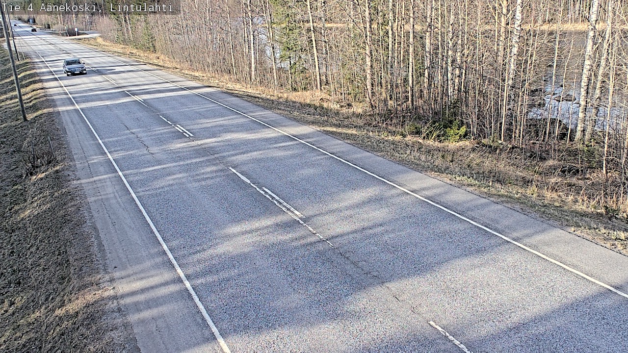 Weather Camera Image Road 4 Äänekoski, Lintulahti, Äänekoski, Keski-Suomi