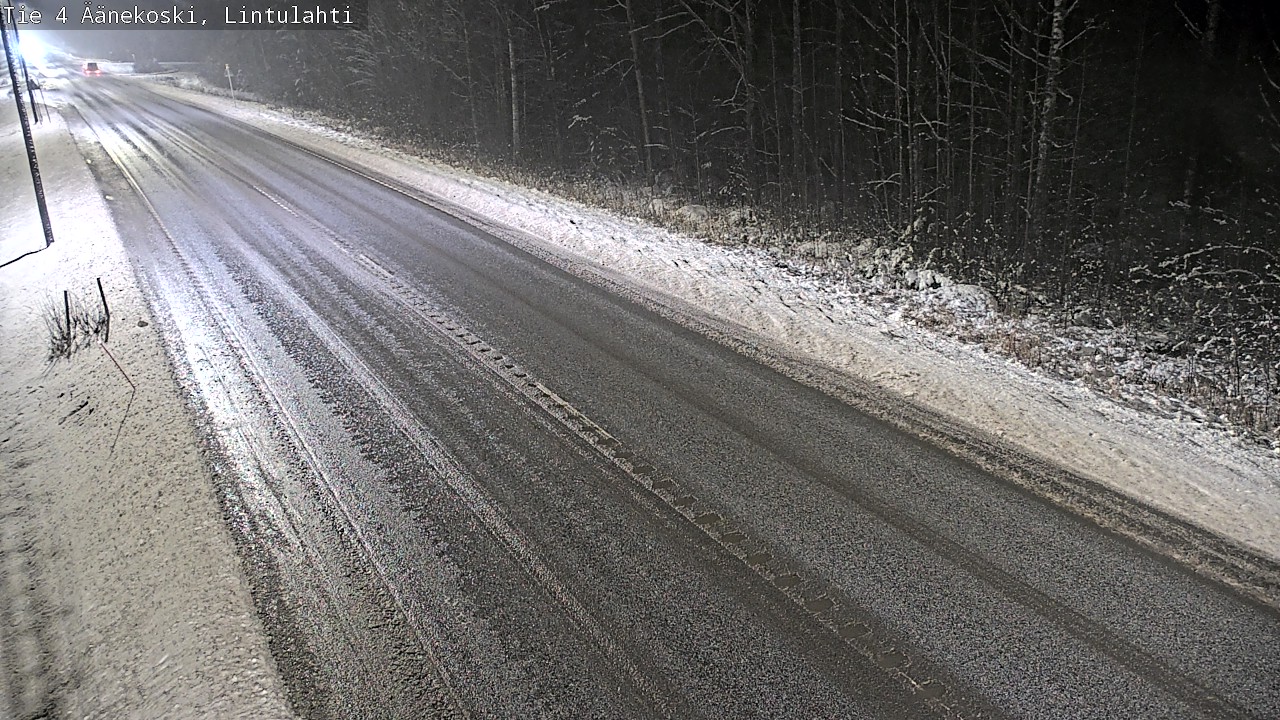 Weather Camera Image Väg 4 Äänekoski, Lintulahti, Äänekoski, Keski-Suomi