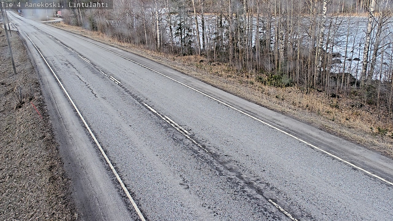 Weather Camera Image Road 4 Äänekoski, Lintulahti, Äänekoski, Keski-Suomi
