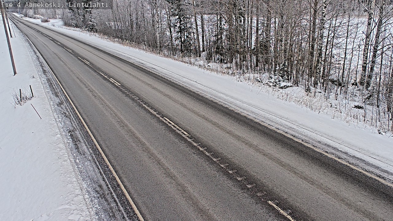 Weather Camera Image Road 4 Äänekoski, Lintulahti, Äänekoski, Keski-Suomi