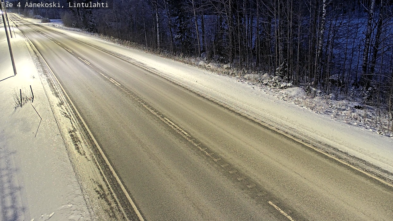 Weather Camera Image Road 4 Äänekoski, Lintulahti, Äänekoski, Keski-Suomi