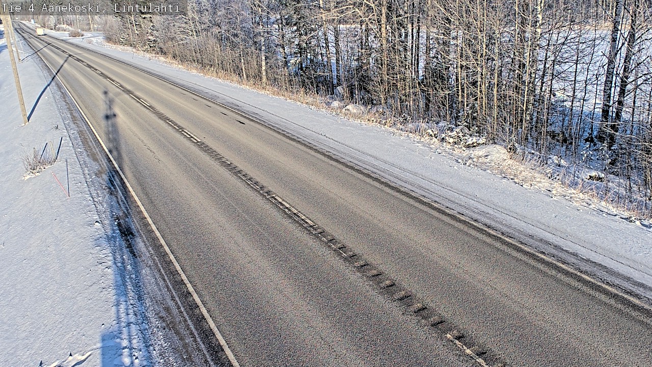 Weather Camera Image Road 4 Äänekoski, Lintulahti, Äänekoski, Keski-Suomi