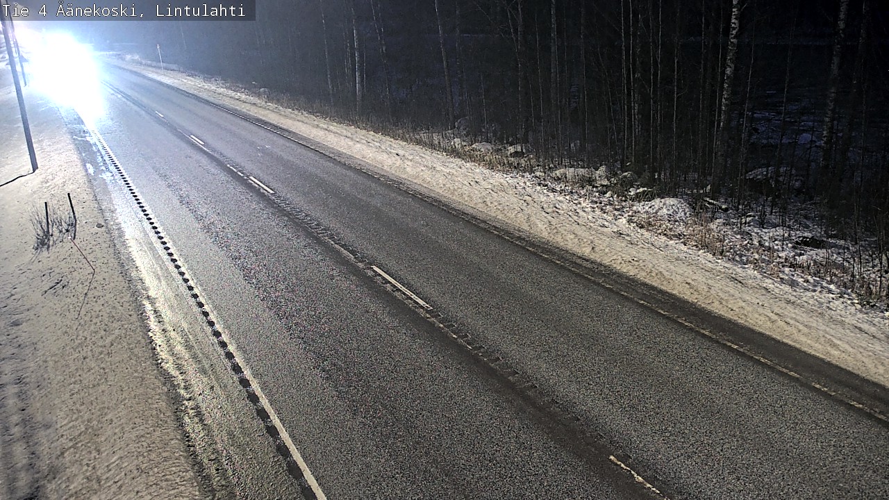 Weather Camera Image Väg 4 Äänekoski, Lintulahti, Äänekoski, Keski-Suomi