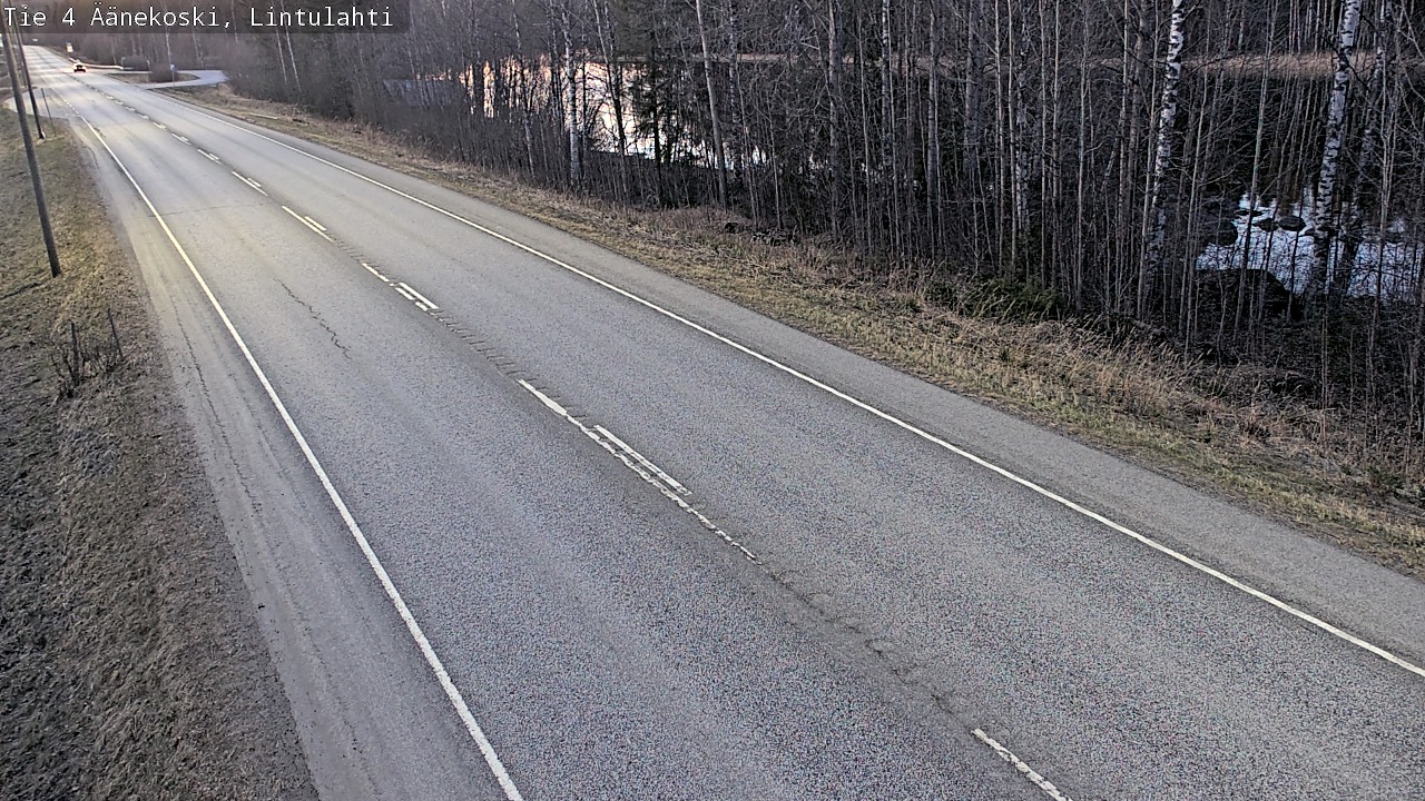 Weather Camera Image Road 4 Äänekoski, Lintulahti, Äänekoski, Keski-Suomi