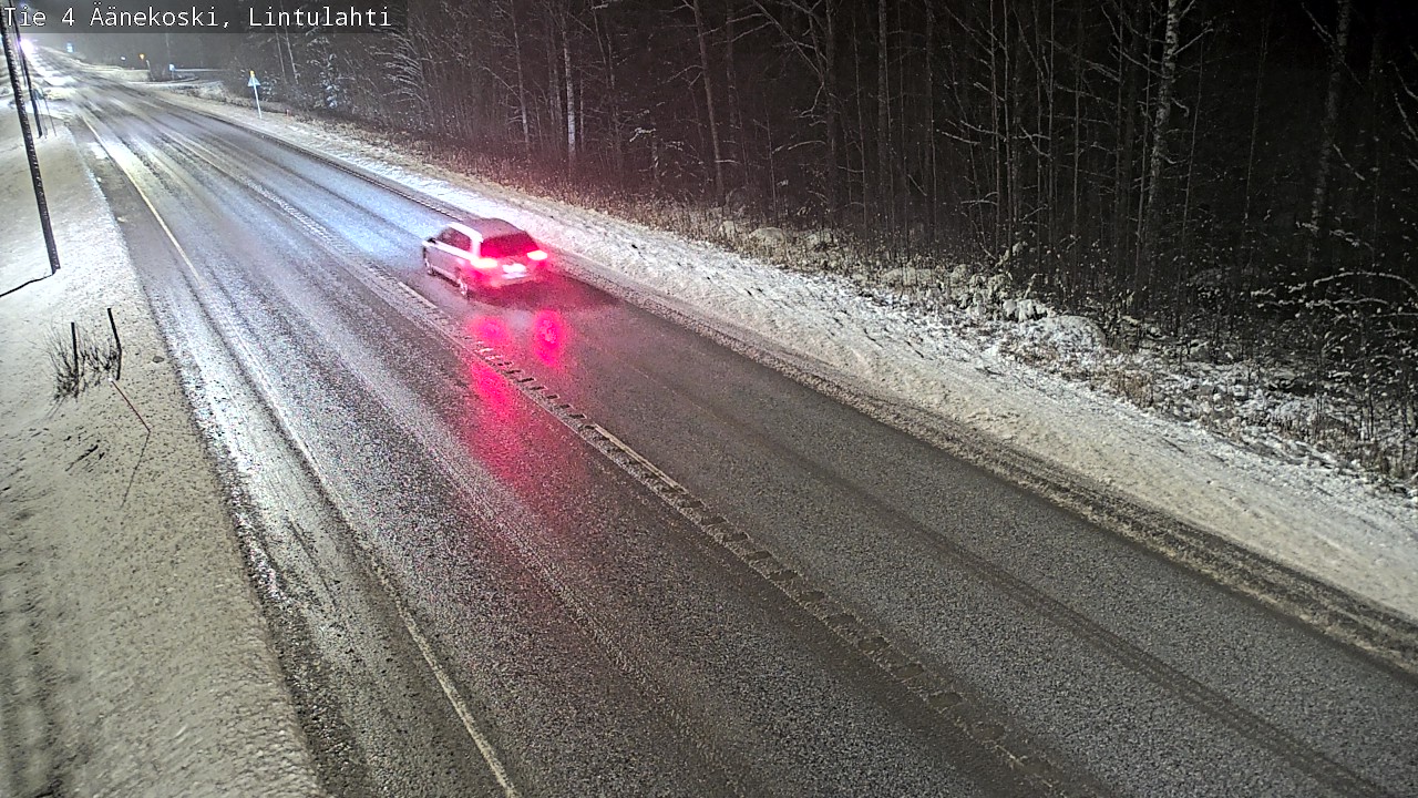 Weather Camera Image Väg 4 Äänekoski, Lintulahti, Äänekoski, Keski-Suomi