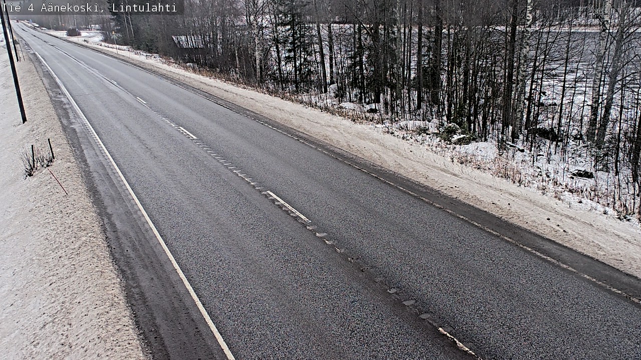 Weather Camera Image Väg 4 Äänekoski, Lintulahti, Äänekoski, Keski-Suomi