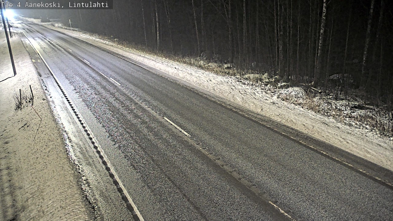 Weather Camera Image Väg 4 Äänekoski, Lintulahti, Äänekoski, Keski-Suomi