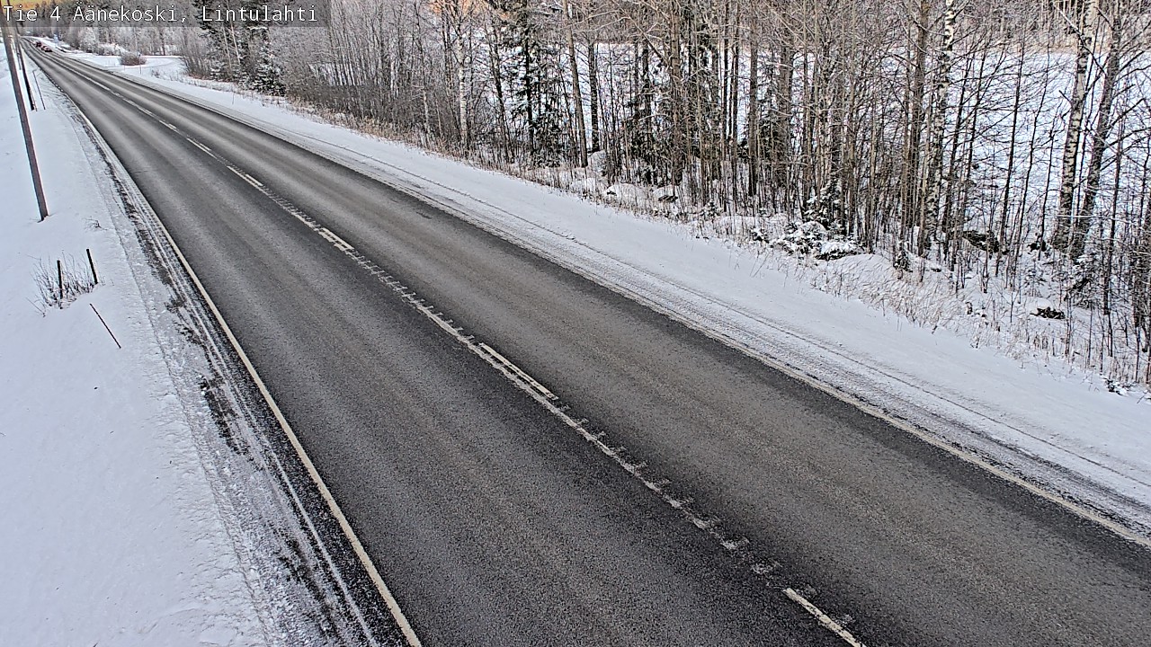 Weather Camera Image Road 4 Äänekoski, Lintulahti, Äänekoski, Keski-Suomi