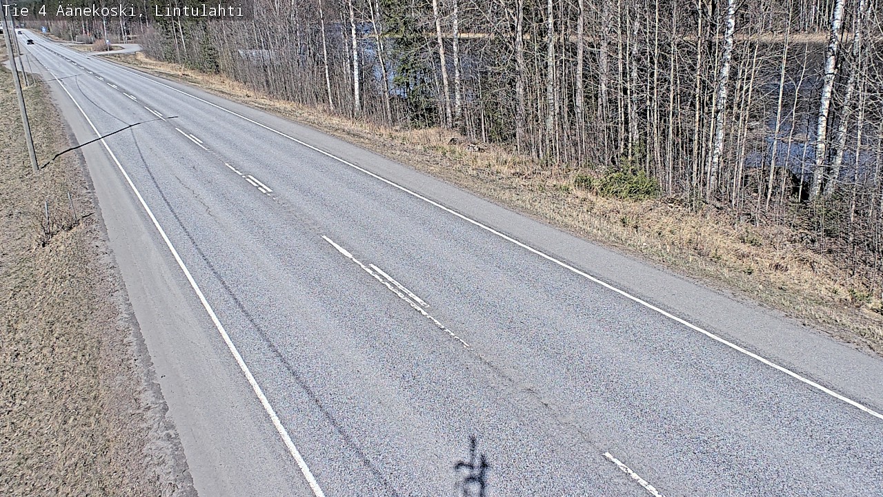 Weather Camera Image Road 4 Äänekoski, Lintulahti, Äänekoski, Keski-Suomi