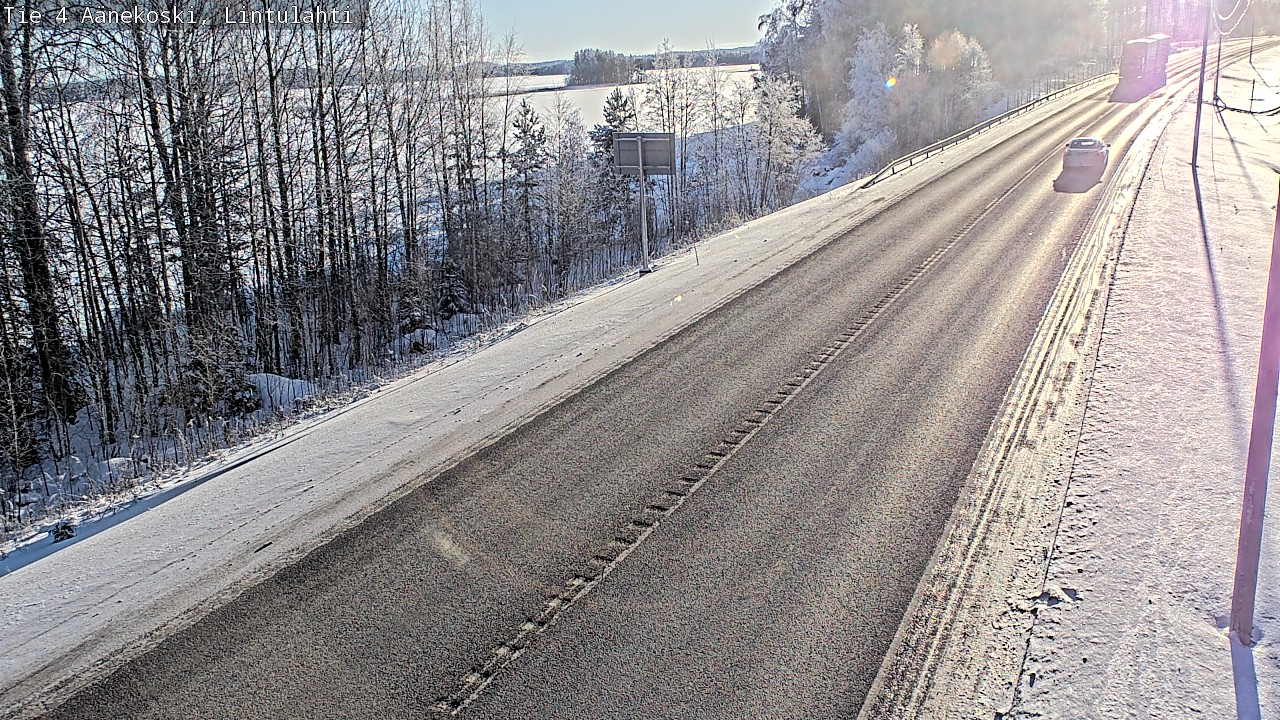 Weather Camera Image Road 4 Äänekoski, Lintulahti, Äänekoski, Keski-Suomi