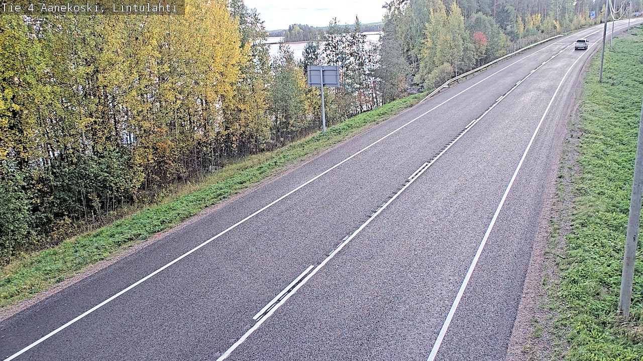 Weather Camera Image Road 4 Äänekoski, Lintulahti, Äänekoski, Keski-Suomi