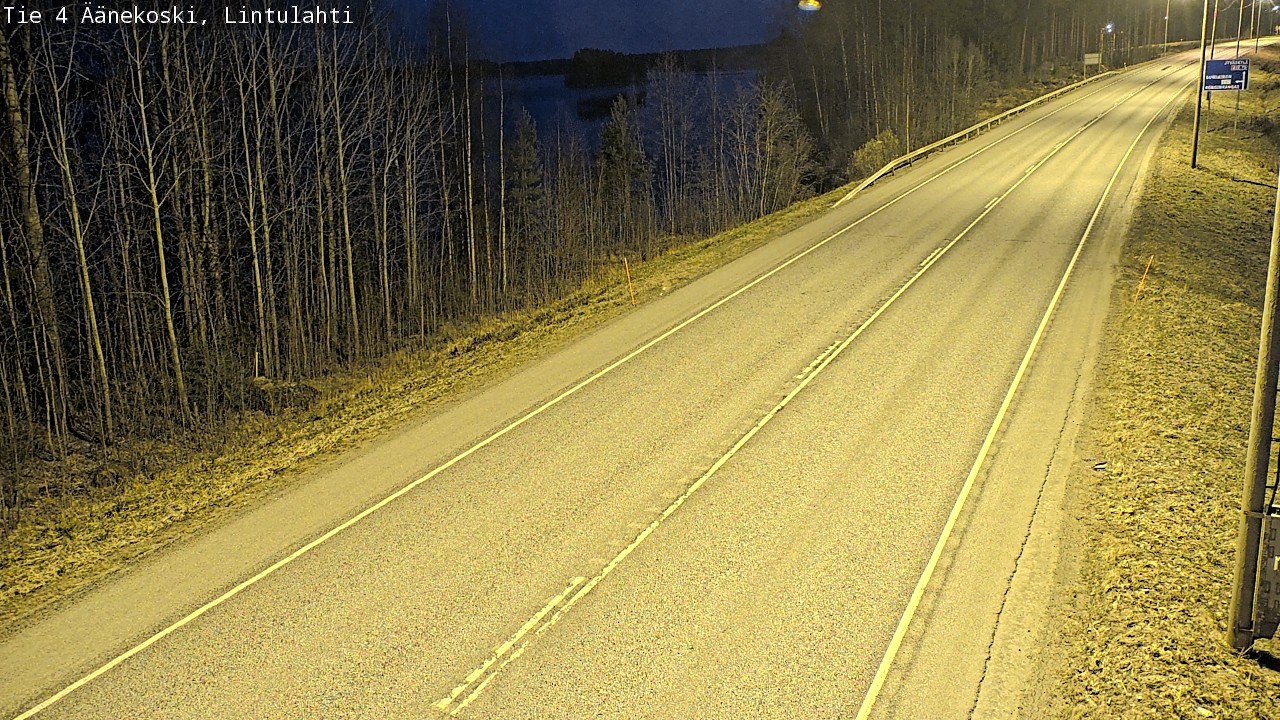Weather Camera Image Väg 4 Äänekoski, Lintulahti, Äänekoski, Keski-Suomi