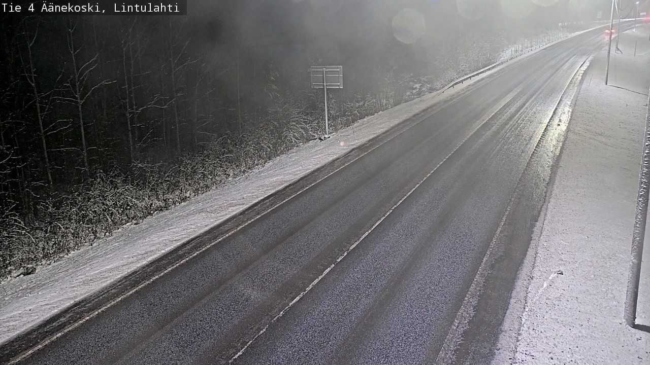 Weather Camera Image Väg 4 Äänekoski, Lintulahti, Äänekoski, Keski-Suomi