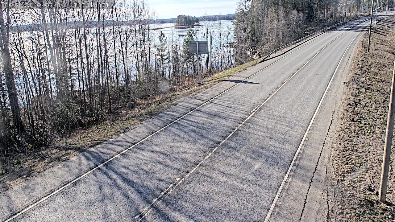 Weather Camera Image Väg 4 Äänekoski, Lintulahti, Äänekoski, Keski-Suomi