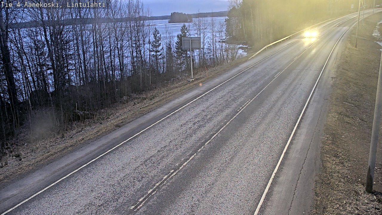 Weather Camera Image Road 4 Äänekoski, Lintulahti, Äänekoski, Keski-Suomi