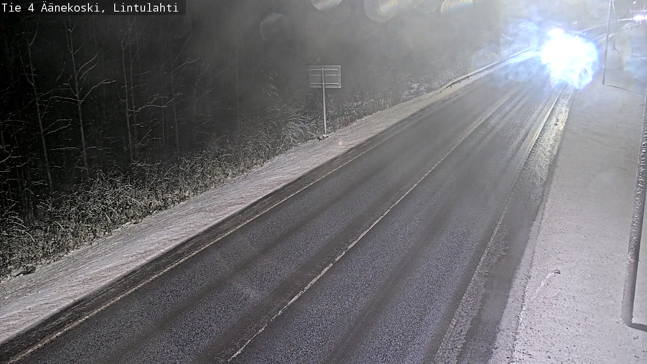 Weather Camera Image Väg 4 Äänekoski, Lintulahti, Äänekoski, Keski-Suomi
