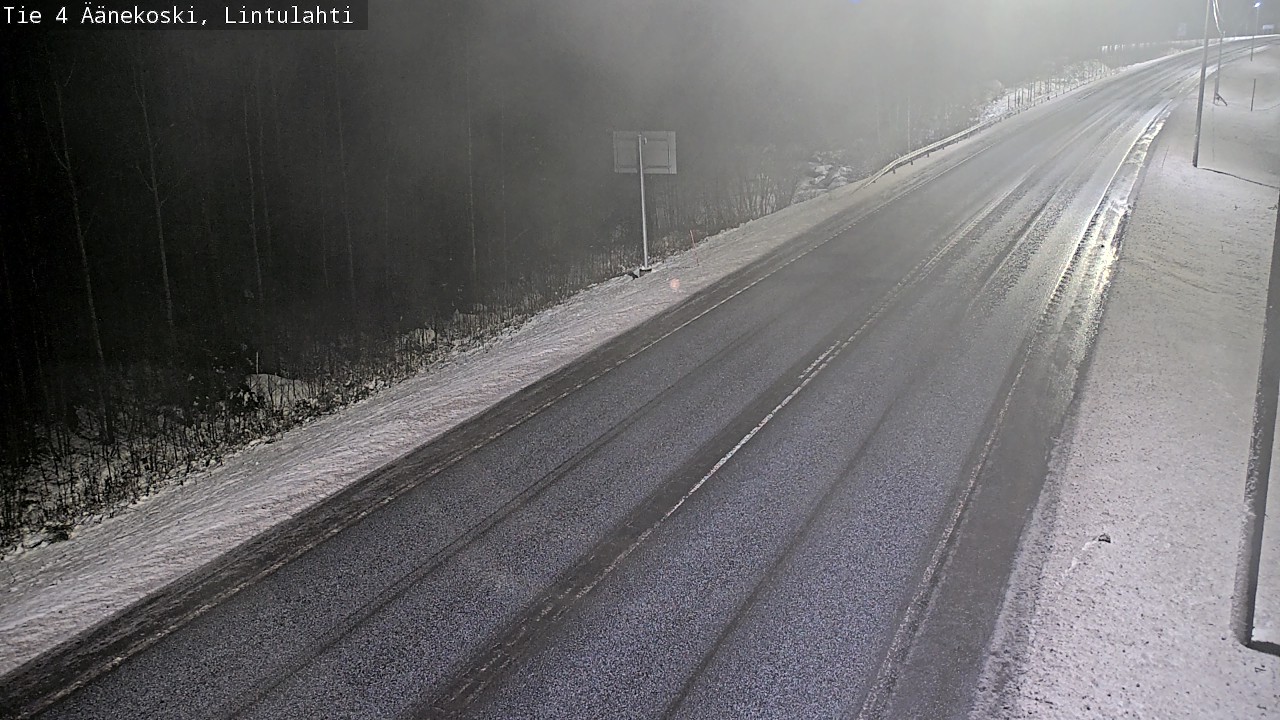 Weather Camera Image Väg 4 Äänekoski, Lintulahti, Äänekoski, Keski-Suomi