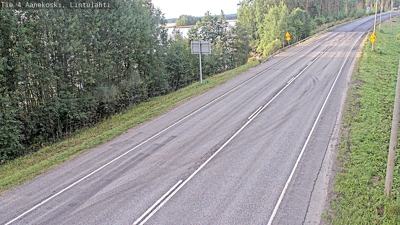 Weather Camera Image Road 4 Äänekoski, Lintulahti, Äänekoski, Keski-Suomi