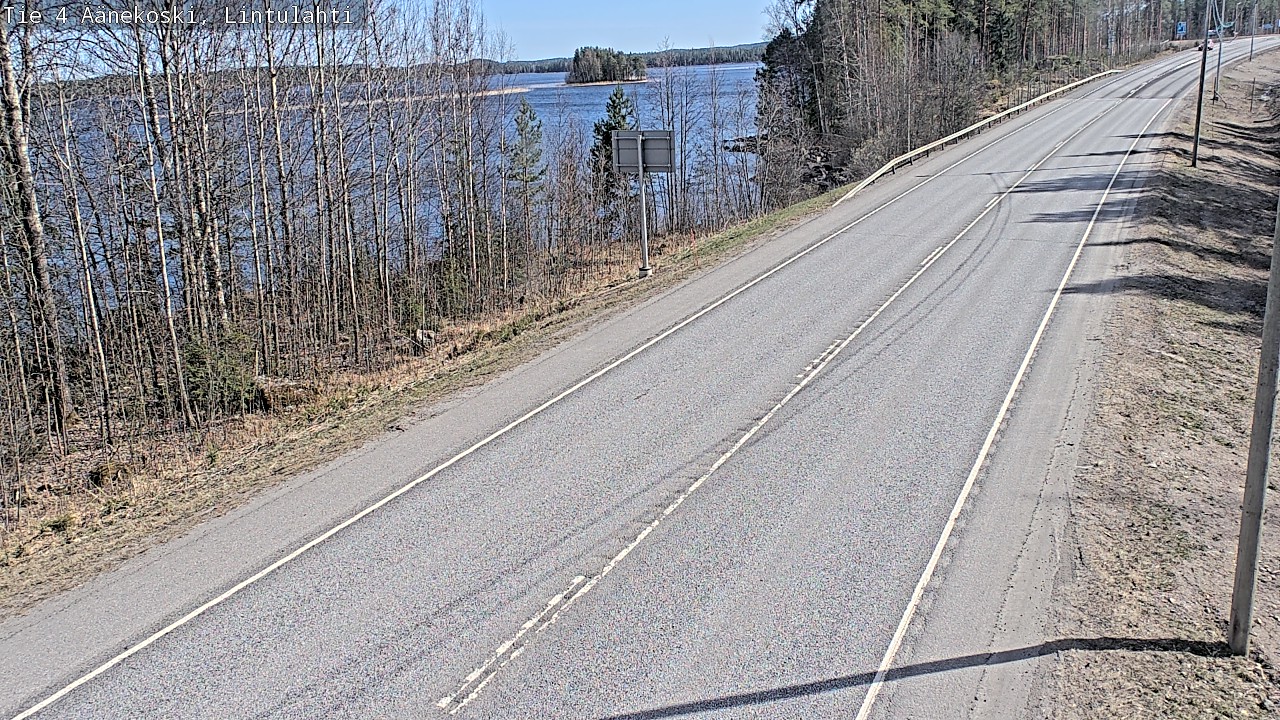 Weather Camera Image Väg 4 Äänekoski, Lintulahti, Äänekoski, Keski-Suomi