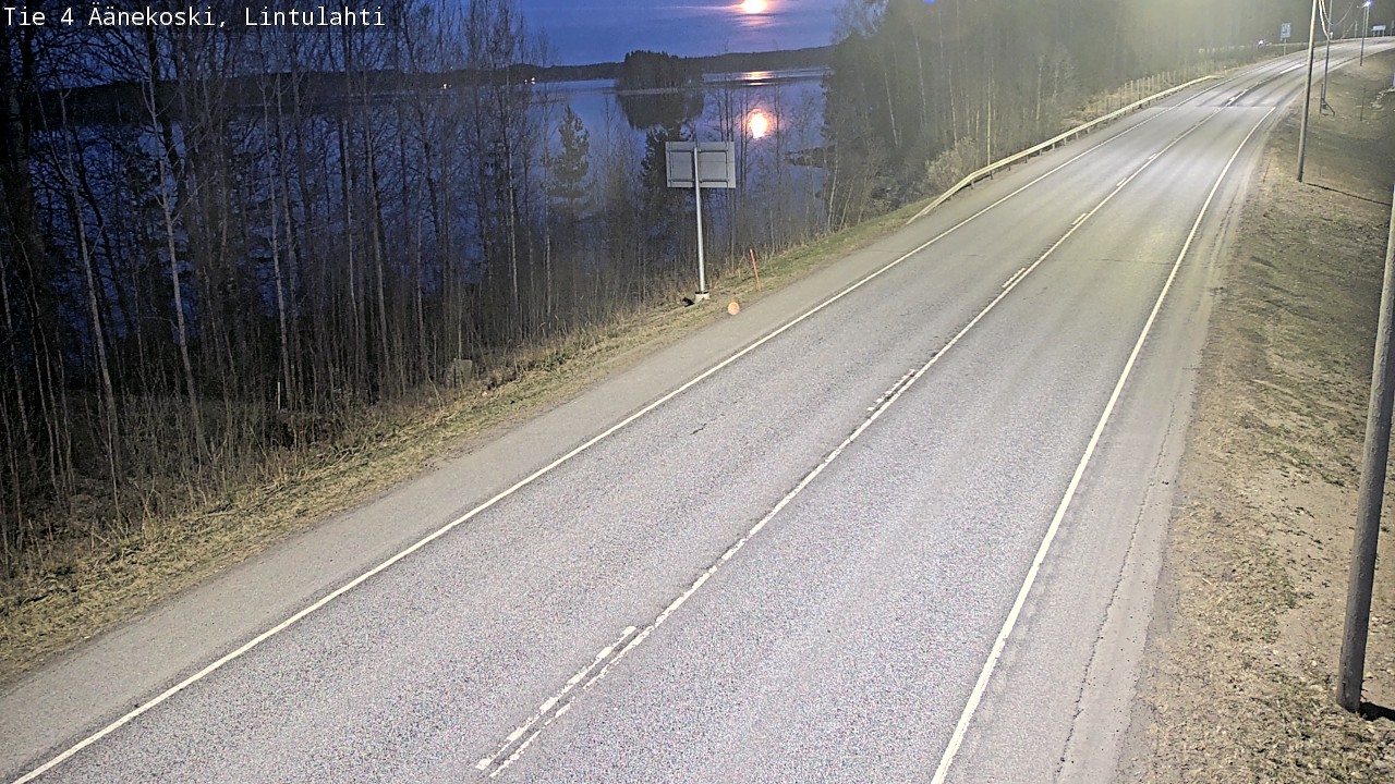Weather Camera Image Väg 4 Äänekoski, Lintulahti, Äänekoski, Keski-Suomi
