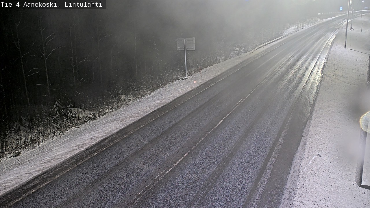 Weather Camera Image Väg 4 Äänekoski, Lintulahti, Äänekoski, Keski-Suomi