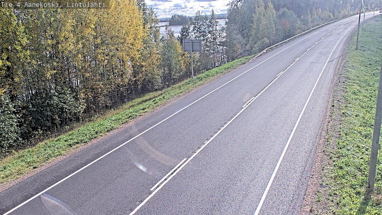 Weather Camera Image Road 4 Äänekoski, Lintulahti, Äänekoski, Keski-Suomi